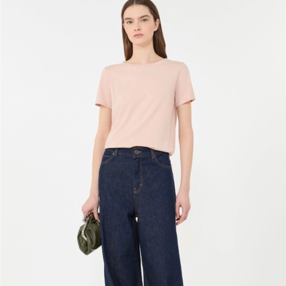 Max Mara Leisure Soft Blush Short Sleeve Tee S